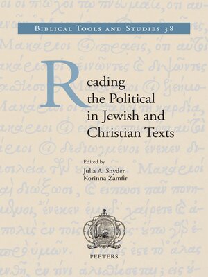 cover image of Reading the Political in Jewish and Christian Texts